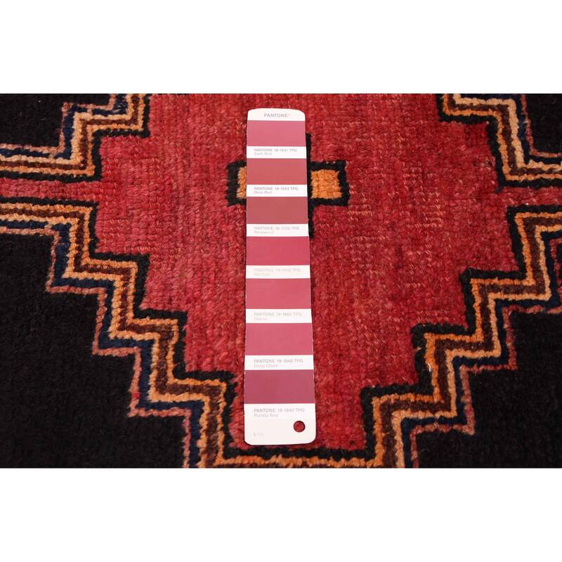 ECARPETGALLERY Hand-knotted Melis Vintage Red Wool Rug - 3'10 x 8'5