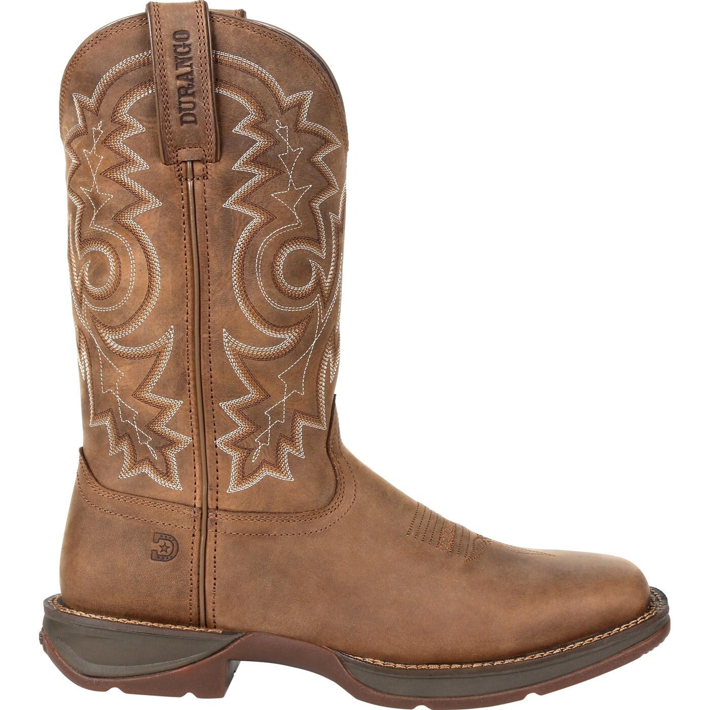 buckskin cowboy boots