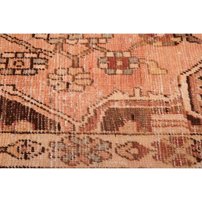 ECARPETGALLERY Hand-knotted Antalya Vintage Copper Wool Rug - 6'11 x 9'11