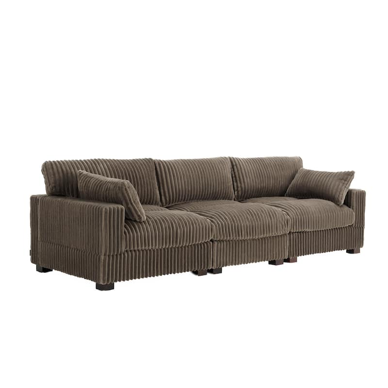 U-shaped Modular Sectional Set Upholstered Sofa Couch