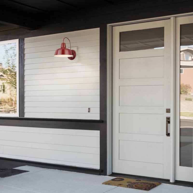 Design House Mason Single Light Open Bottom Outdoor Wall Sconce