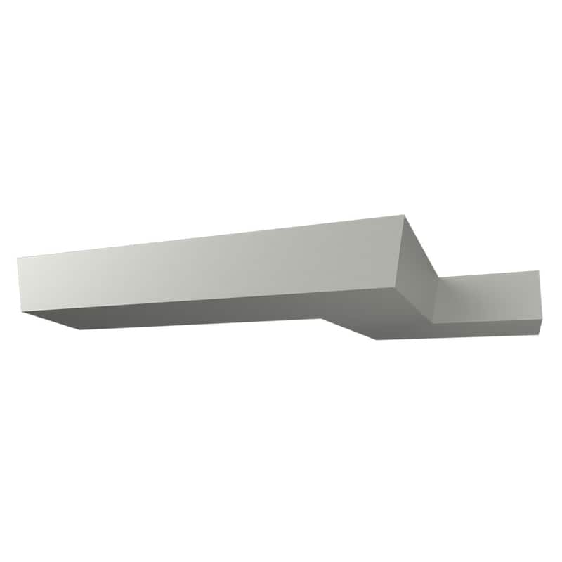 2 3/4"H x 4 3/8"P x 96"L Anton Crown Moulding - 1-Pack