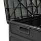 preview thumbnail 9 of 26, 120 Gallon Plastic Deck Box for Outdoor Patio Storage & Deck Organization