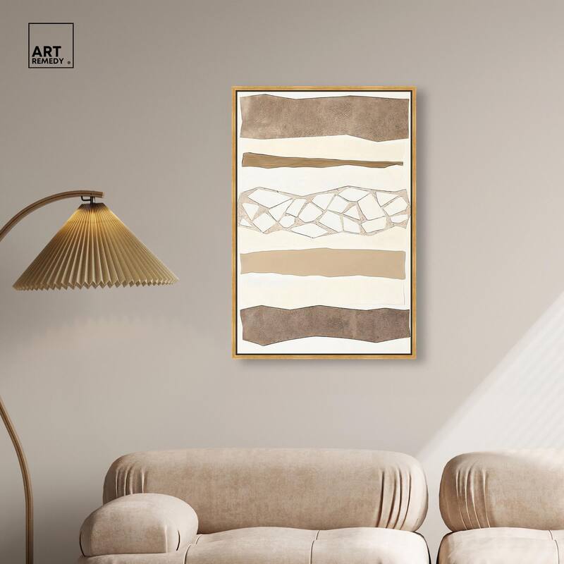 Relief Rifts I Canvas by Art Remedy