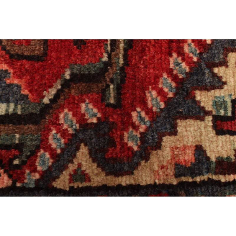 ECARPETGALLERY Hand-knotted Anadol Red Wool Rug - 3'7 x 5'6