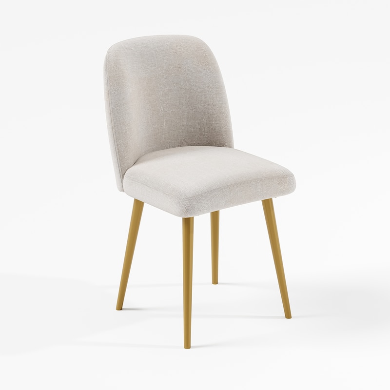 Solid Wood Dining Chairs(Set Of 2) - 23*19*32 - Beige