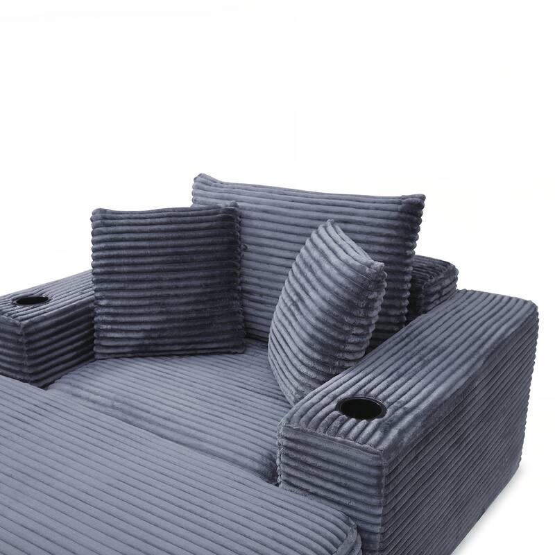 Chaise Lounge Chair for Reading, Living Room & Bedroom