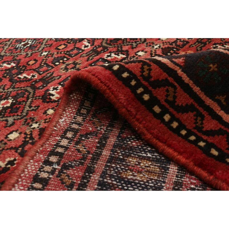 ECARPETGALLERY Hand-knotted Andelz Red Wool Rug - 3'0 x 12'10