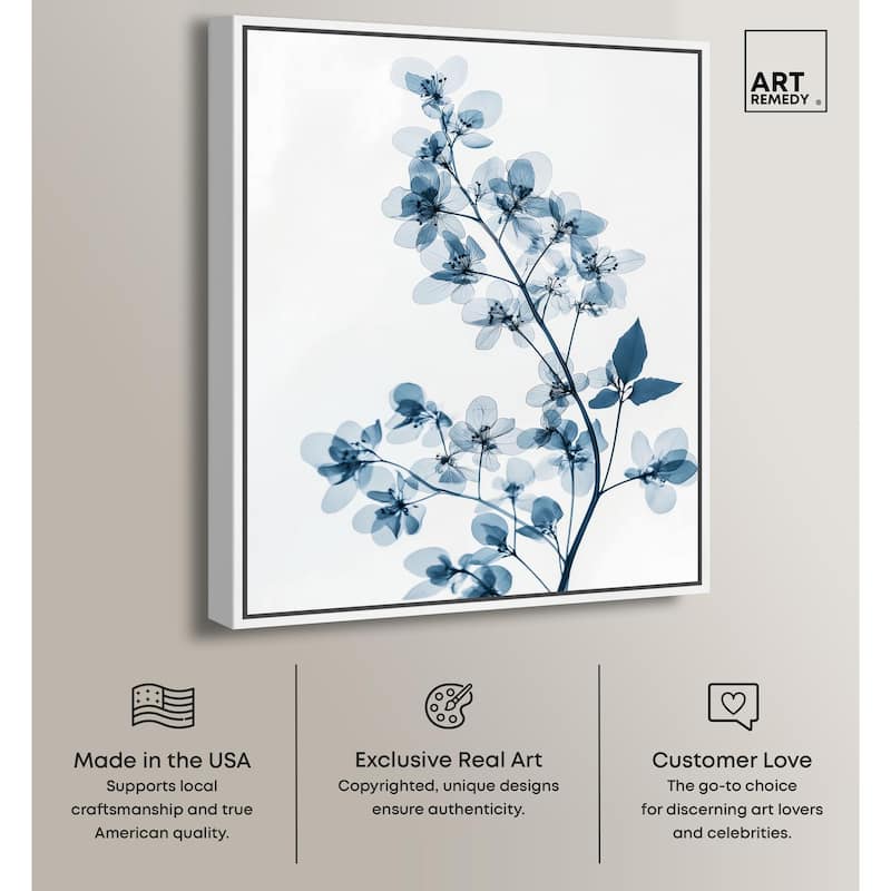 Lucent Bloom II Canvas by Art Remedy
