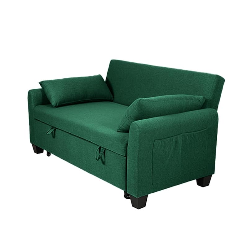 Convertible Sofa Bed Convertible Sofa Bed with Armrests, 2-Seater Sofa Couch for Living Room Bedroom