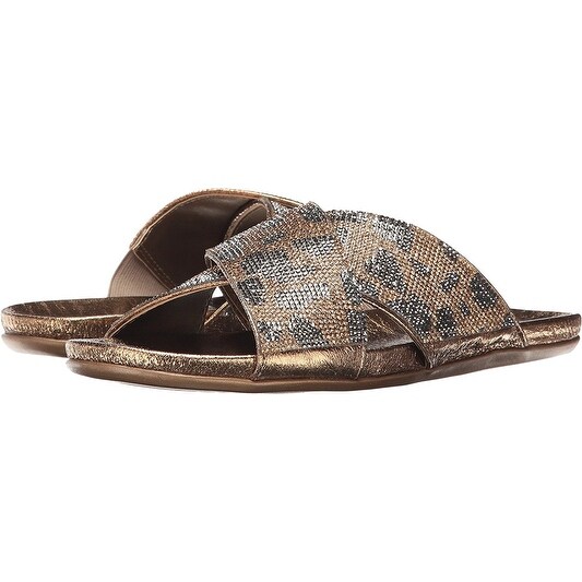 Kenneth Cole Reaction Womens slim jam Open Toe Casual Slide Sandals