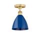 Option Blue / Brushed Brass
