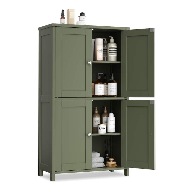 Multi-Room Storage Cabinet with Waterproof Board – Organizer for Bathroom, Kitchen & Living Room