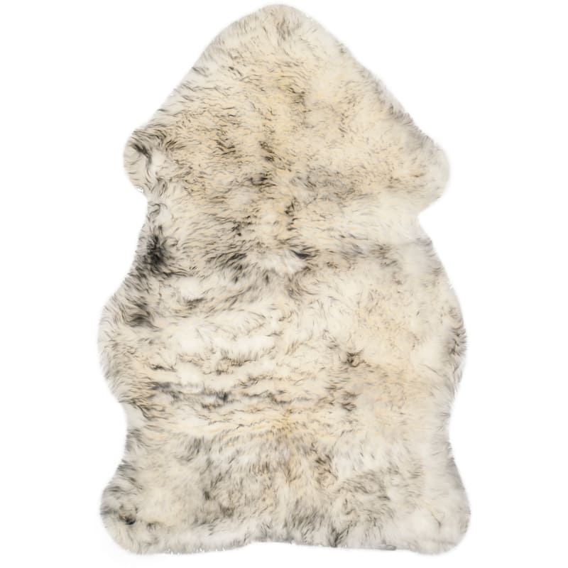 SAFAVIEH Handmade Natural Sheepskin Leanca 3.4-inch Thick Rug