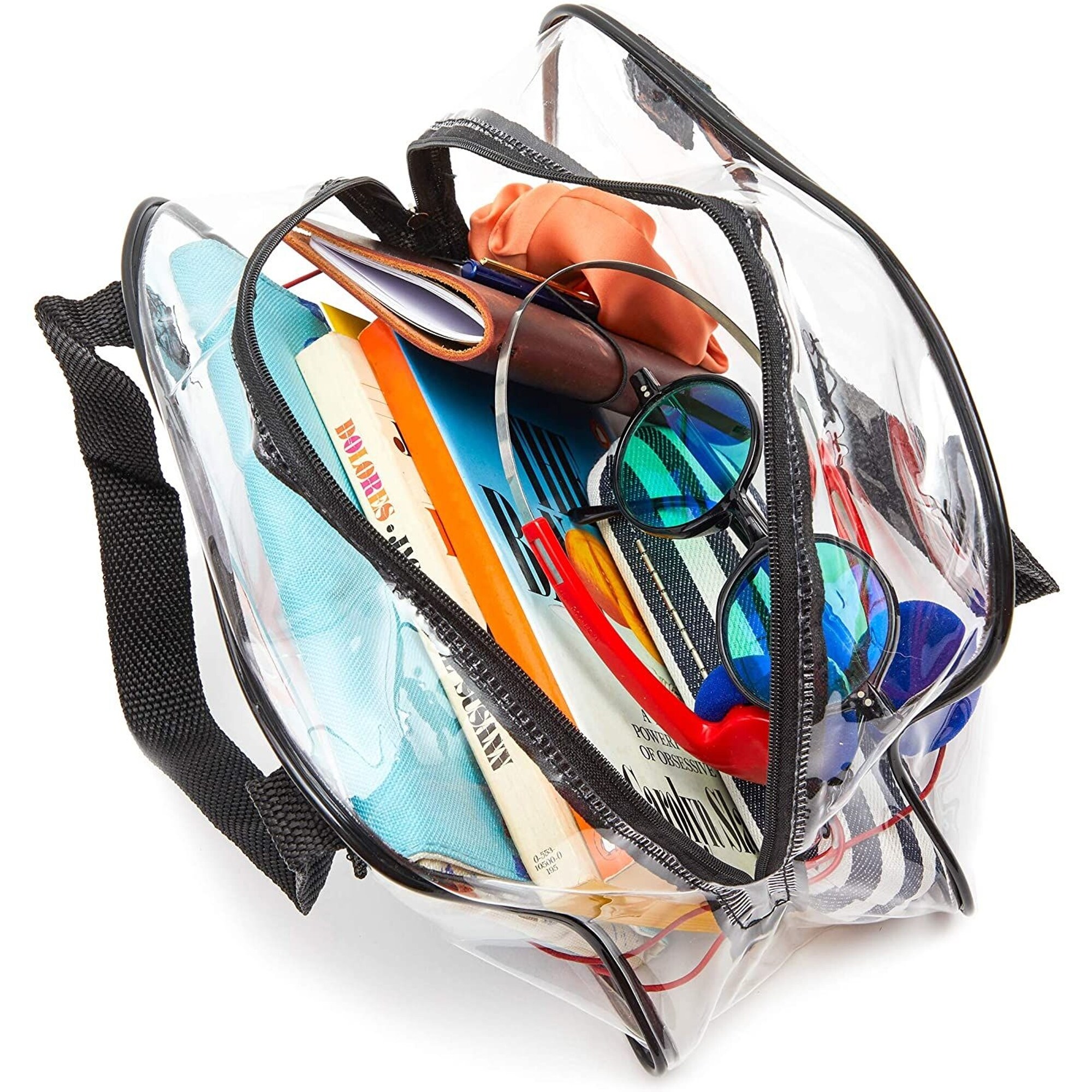 Clear purse with handles online