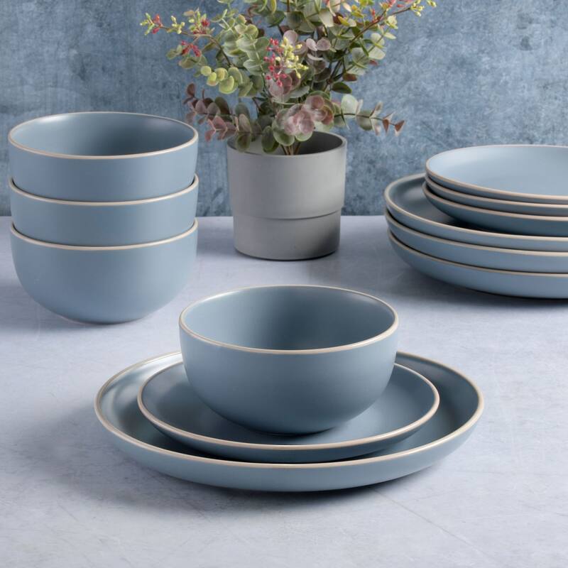 Gibson Home Rockaway 12pc Dinnerware set