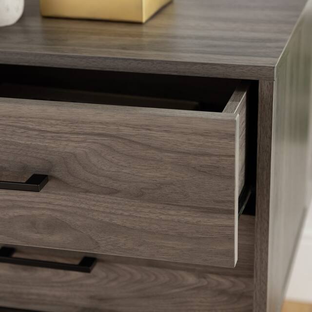 Middlebrook Notto Mid-Century 2-Drawer Nightstand