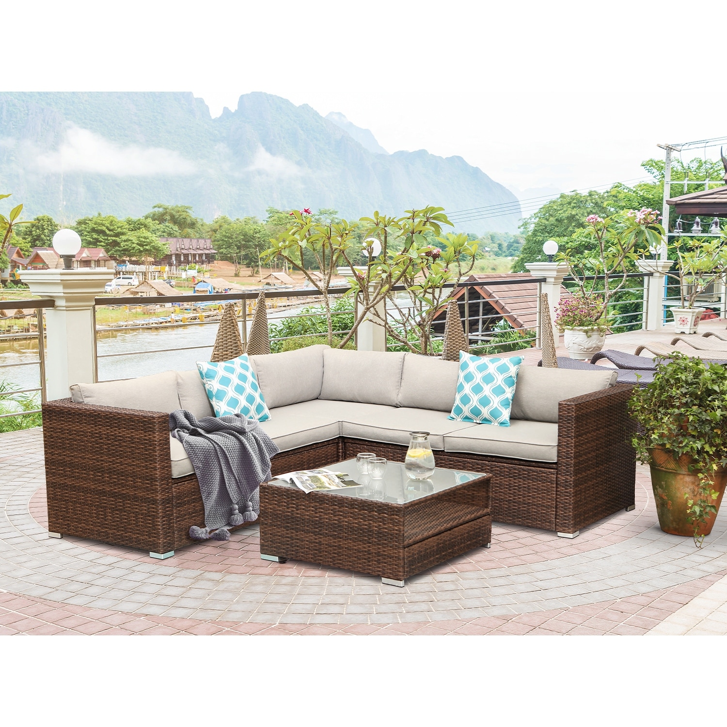 Cosiest outdoor sectional 2025