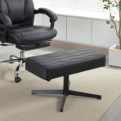 Javlergo Height Adjustable Footrest, Ergonomic Leg and Foot Rest, Ottoman Footstool Simple Meeting Chair for Gaming Home Office
