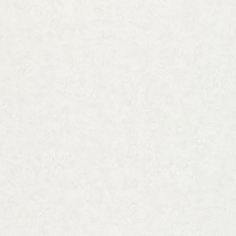 Galerie Wallcoverings Kumano Textured Plaster Effect Vinyl on Non-woven Wallpaper Roll - 33 feet x 21 inches - White