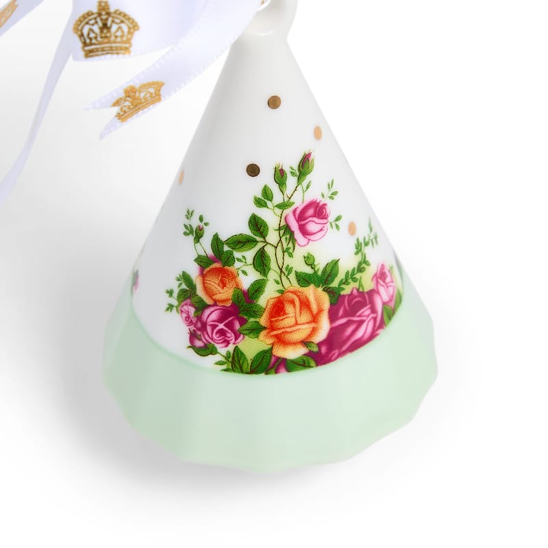 Royal Albert Old Country Roses Christmas Hanging Tree Ornament
