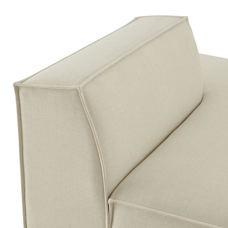 Restore Performance Fabric Upholstered Right-Facing Armless Modular Chaise