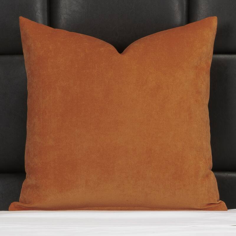Mixology Padma Washable Polyester Throw Pillow - 18 x 18 - Orange