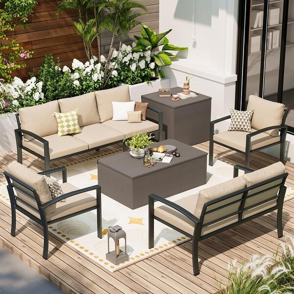 Outdoor patio set metal 2025