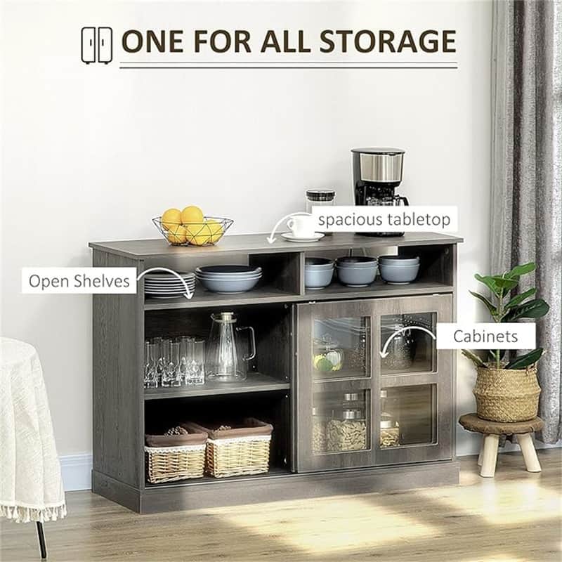 Buffet Cabinet - 15.75"D x 47.25"W x 33"H
