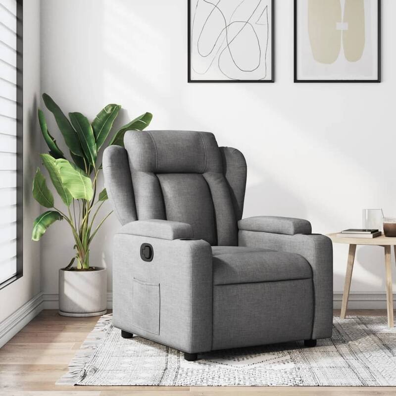 vidaXL Recliner Chair Dark Grey