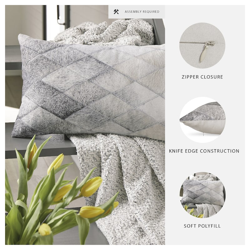 Signature Design by Ashley Pacrich Brown/Gray Pillow (Set of 4)