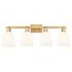 Option Brushed Brass / White