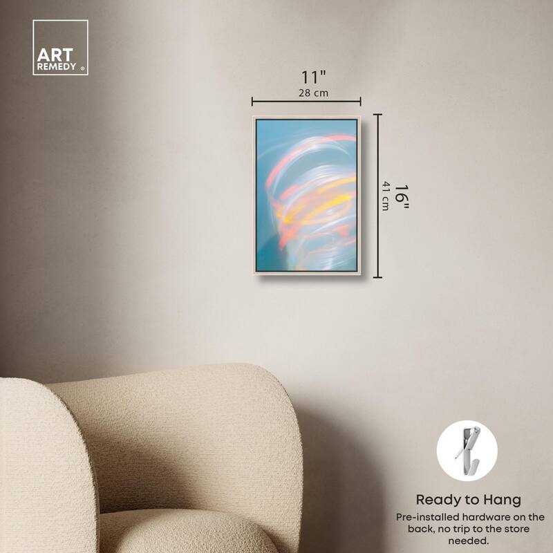 Swirling Light I Canvas by Art Remedy