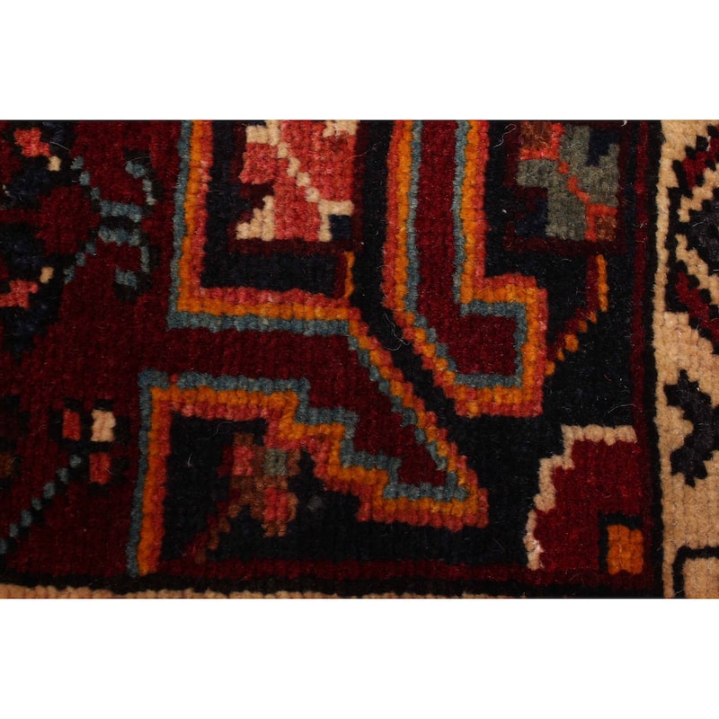 ECARPETGALLERY Hand-knotted Anatolian Vintage Black Wool Rug - 4'2 x 6'5