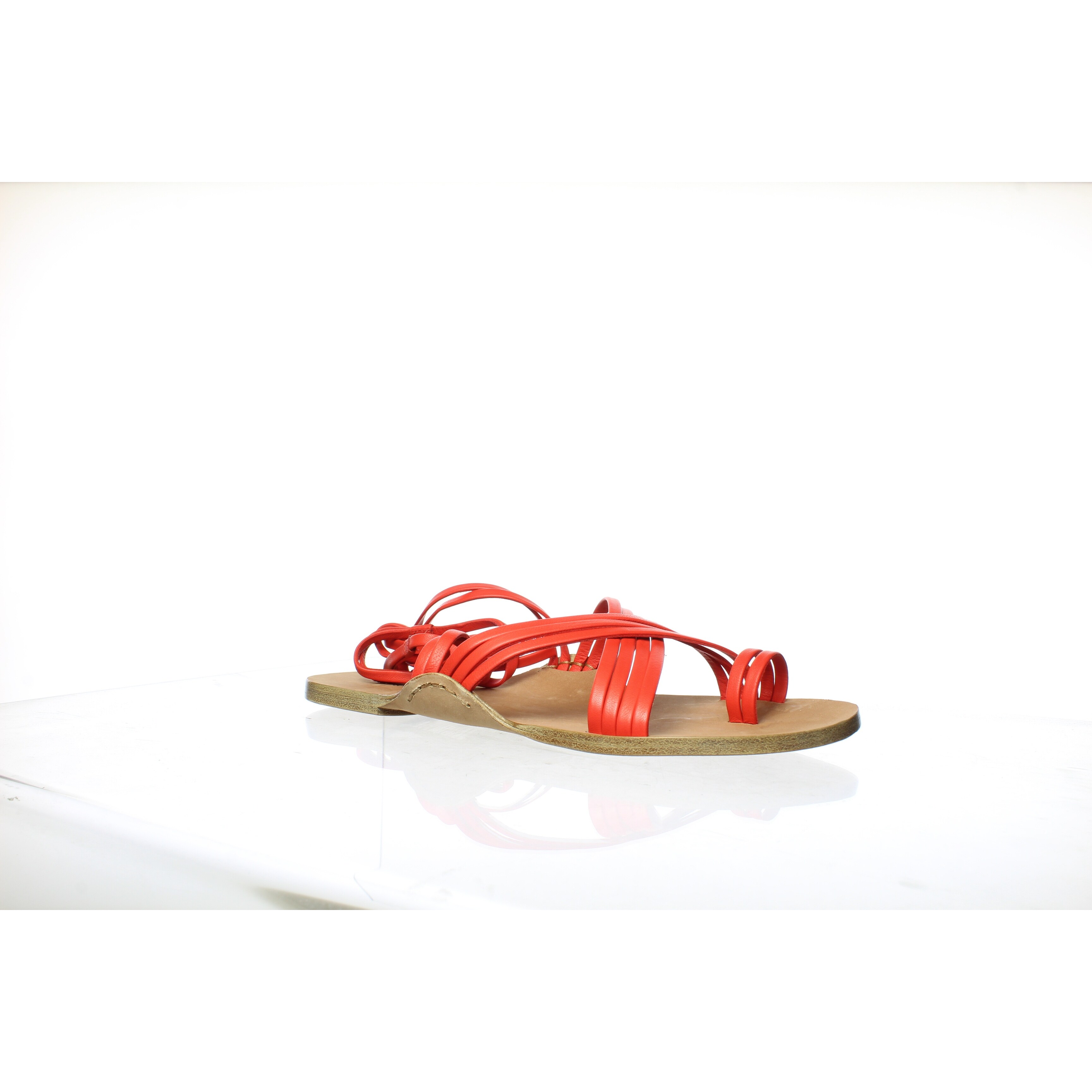 red sandals size 6