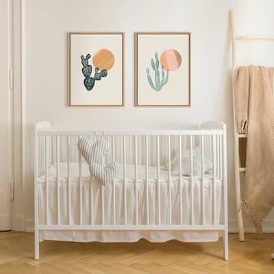Kate and Laurel Sylvie Sunrise Framed Canvas by Kate Aurelia Holloway