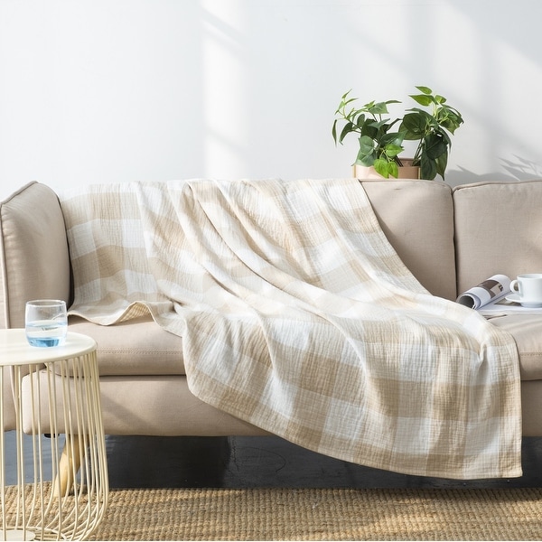 Muslin discount throw blanket