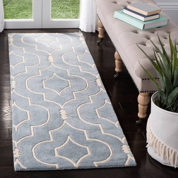 Shop Safavieh Handmade Chatham Gustie Modern Moroccan Wool Rug On Sale Overstock 8348747