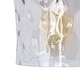 preview thumbnail 7 of 7, 3-Light Modern Bathroom Vanity Light Dimmable Black Gold Glass Wall Sconce - 20" L x 7" W x 7" H