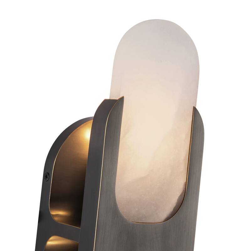Alora Lighting WV357214 Odin 2 Light 4" Tall Bathroom Sconce