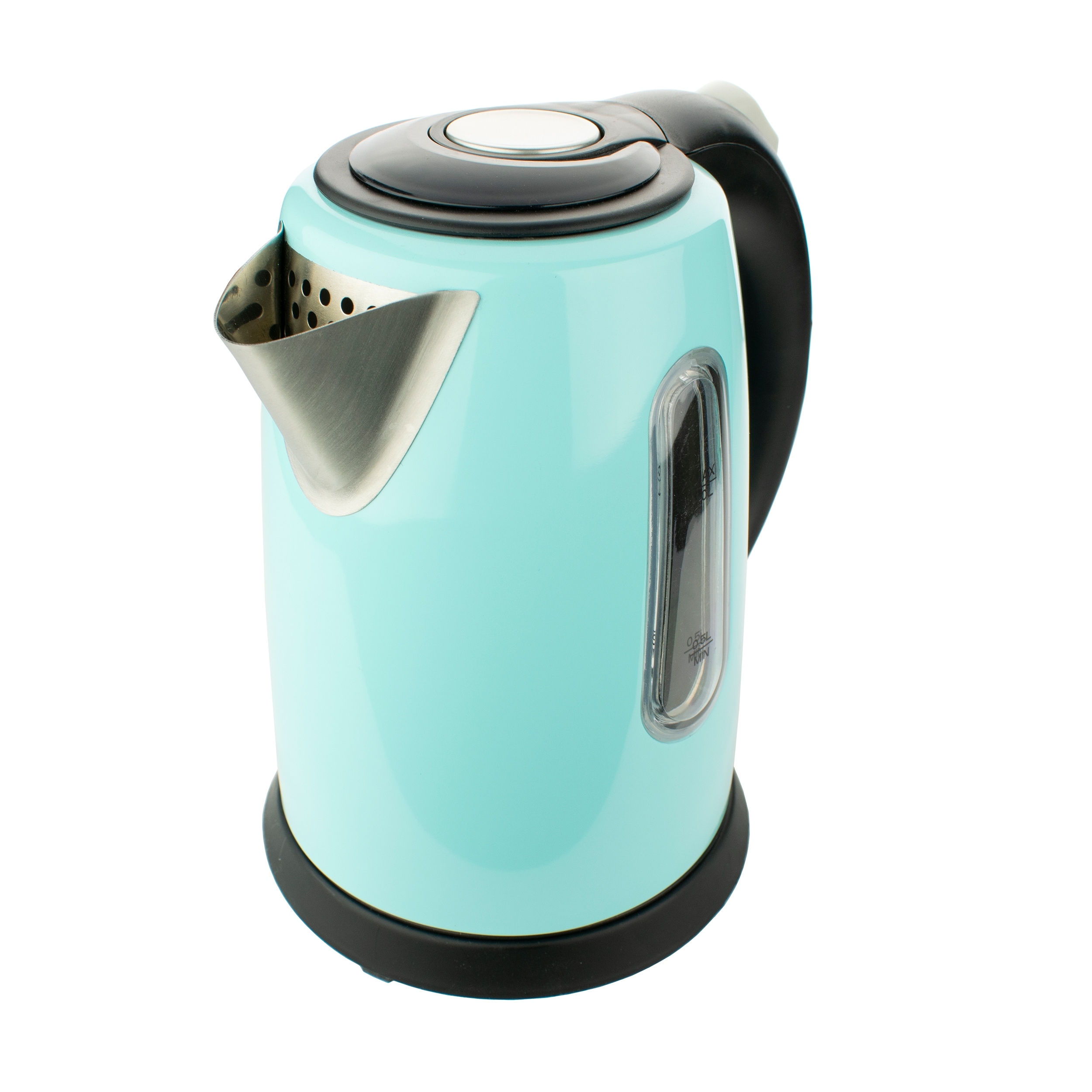 Haden Highclere 1.5 Liter Cordless Electric Kettle & 4 Slice Toaster, Pool  Blue 