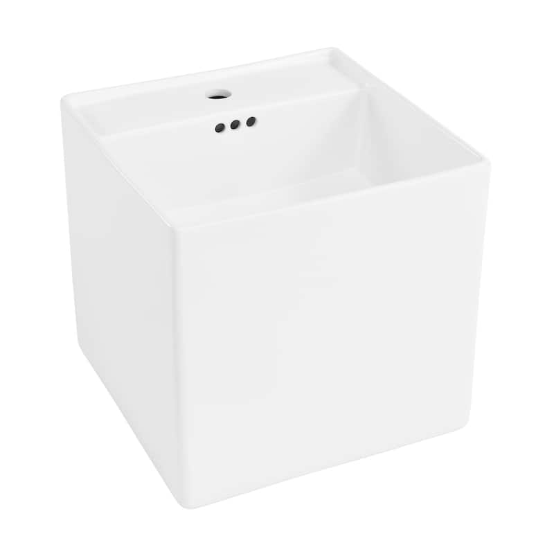 Swiss Madison SM-WS343 Pur 16-13/16" Square Ceramic Wall Mounted