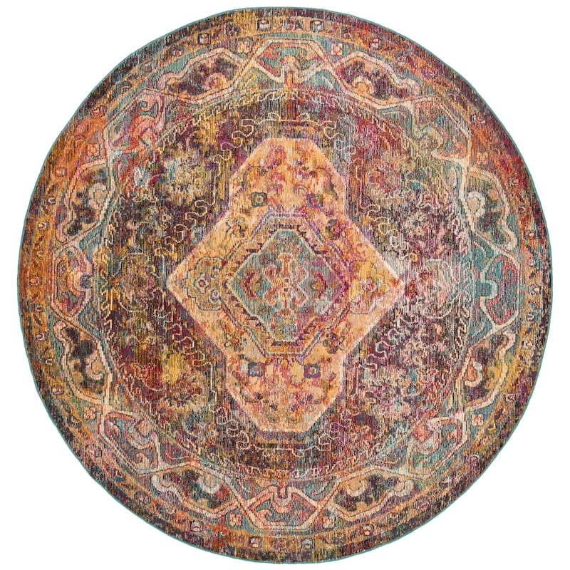 SAFAVIEH Crystal Elmije Vintage Boho Oriental Rug