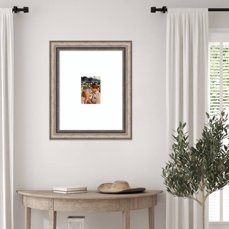 Lyla Ornate Silver Framed Picture Frame, Photo Frame