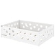 preview thumbnail 35 of 94, White Bed Frame Montessori Bed Twin Size Toddler Floor Bed with Guardrails and Door for Children Boys Girls Kids Playroom