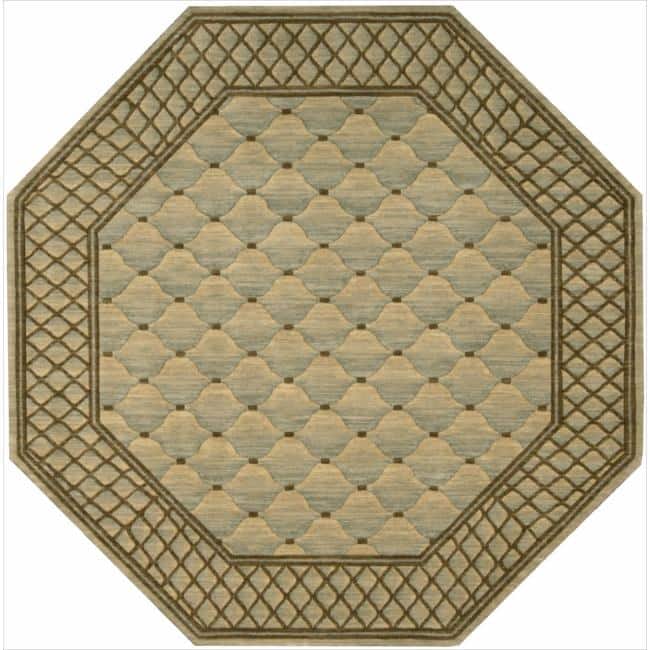 Nourison Vallencierre VA26 Area Rug - 8' Octagon - Beige - Octagon