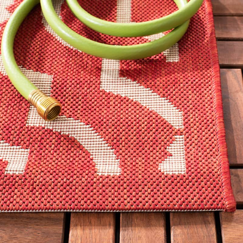 SAFAVIEH Courtyard Ketty Indoor/ Outdoor Waterproof Patio Backyard Rug