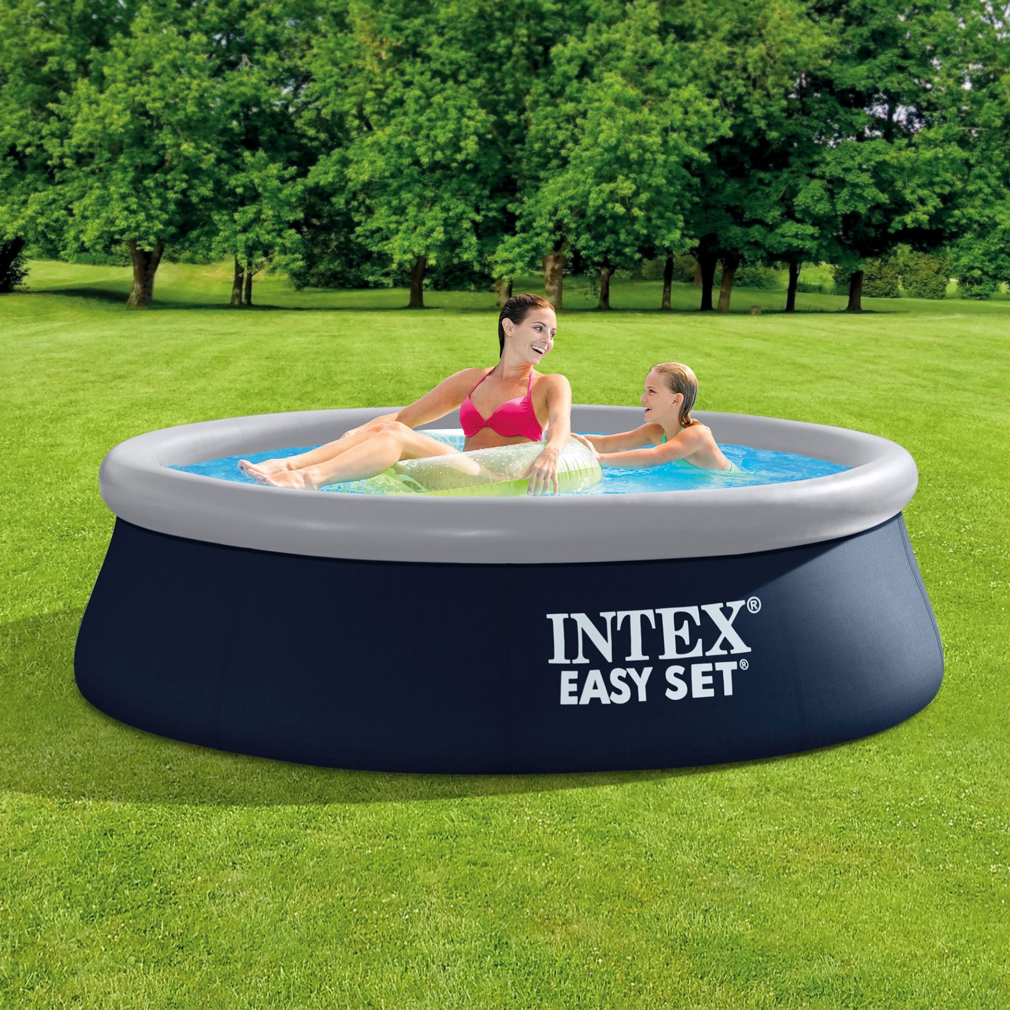 Intex Easy Quick Set Pool With Filter Piscina Intex Easy Set Pool