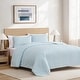 preview thumbnail 2 of 38, Crinkle Texture Microfiber 3-Piece Quilt Set, Enzyme Washed, Oversized