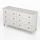 preview thumbnail 6 of 10, Furniture of America Novi Transitional Multi-drawer Vertical Dresser